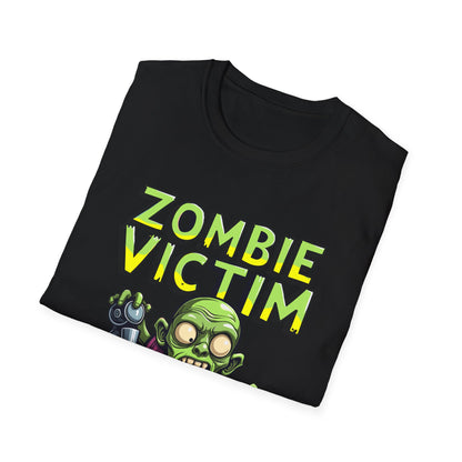 Amputee Humor, Limb Loss Awareness Tee,   Zombie Victim Amp V2 Print