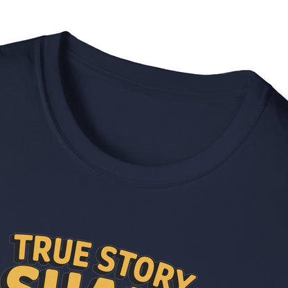 Amputee Humor, Limb Loss Awareness Tee,   True Story Shark Bit My Leg V2