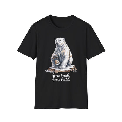 Amputee Humor, Limb Loss Awareness Tee,   Polar Tee V1b