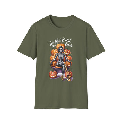 Amputee Humor, Limb Loss Awareness Tee,   Bootiful Brutal Bionic V2b