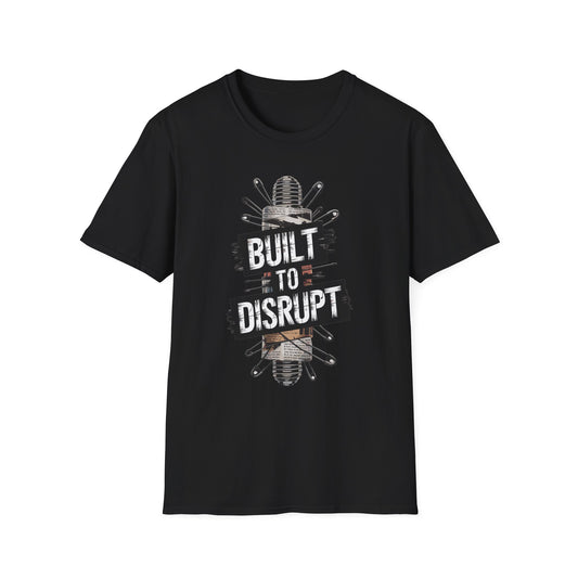 Amputee Humor, Limb Loss Awareness Tee,   Built To Disrupt V3