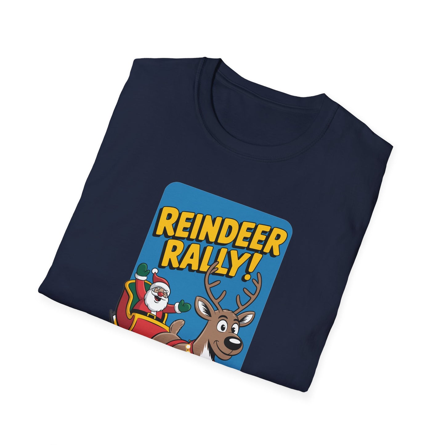 Amputee Humor, Limb Loss Awareness Tee,   Reindeer Rally Leg V2