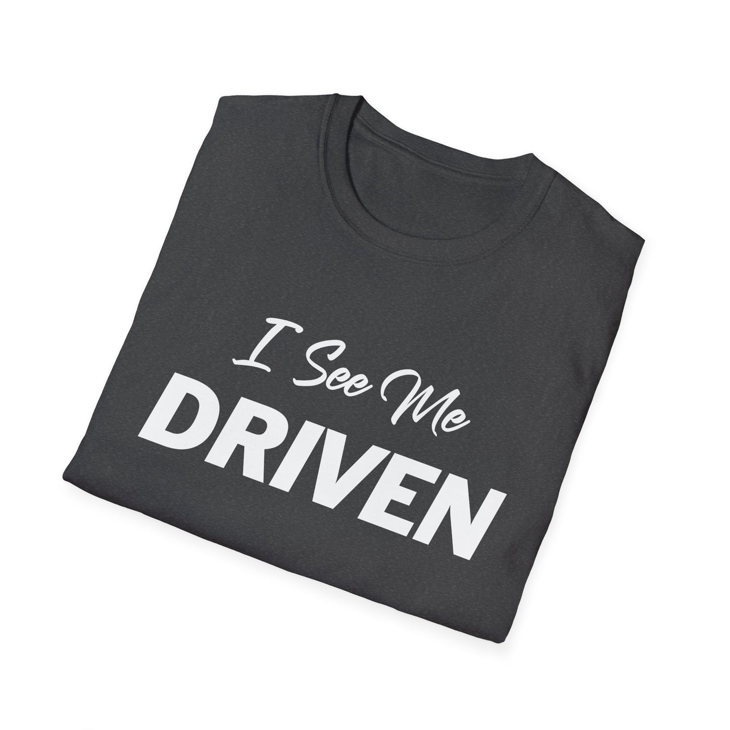 Amputee Humor, Limb Loss Awareness Tee,   I See Me Driven V1 Blk Print