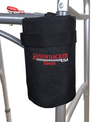 Insulated Drink Holder with Straps and Belt Loop for Walker, Wheelchair, Scooter, Stroller, Rollator, Bike, Crutch – Fits Cans, Bottles, and Cups