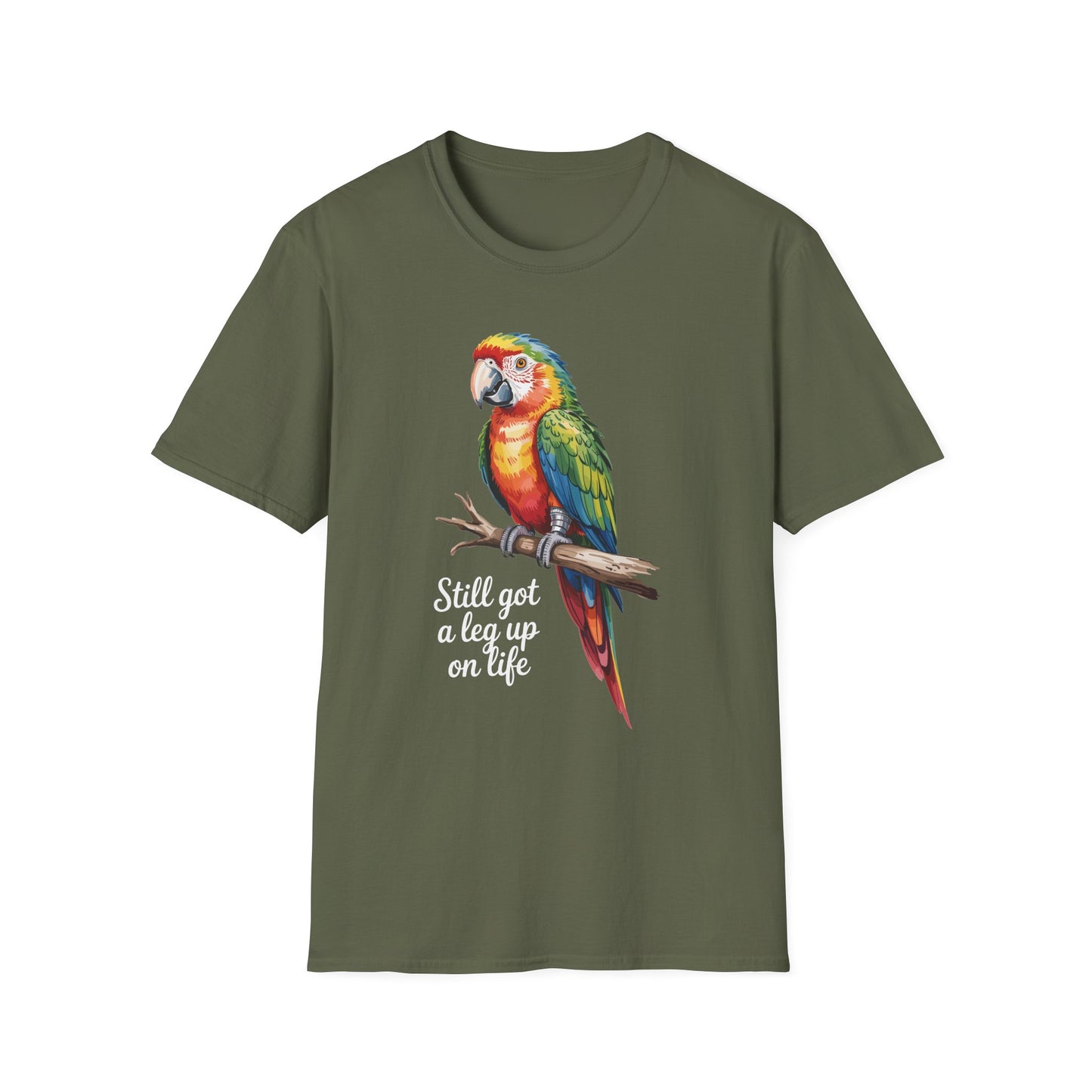 Amputee Humor, Limb Loss Awareness Tee,   Cock A Tee V2b