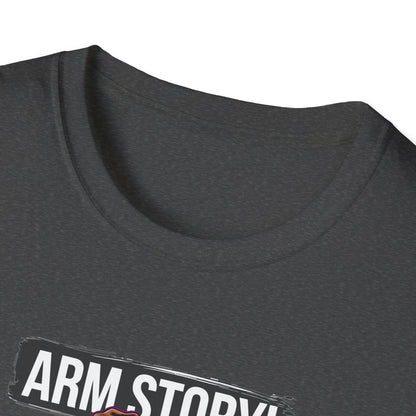 Amputee Humor, Limb Loss Awareness Tee,   Arm Story V1 Print