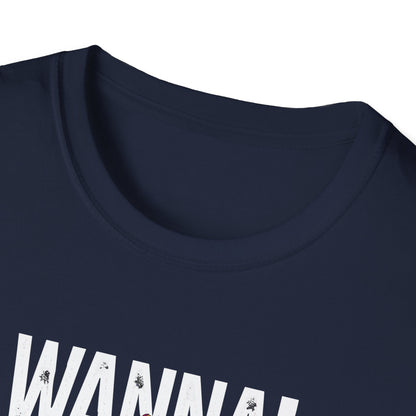 Amputee Humor, Limb Loss Awareness Tee,   Wanna Arm Wrestle V1b Print