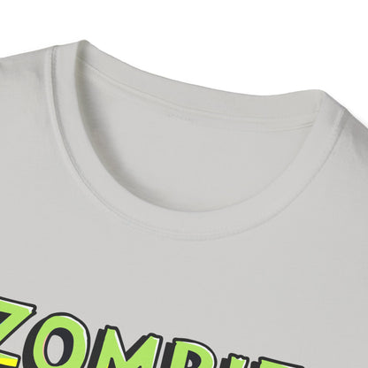 Amputee Humor, Limb Loss Awareness Tee,   Zombie Victim Amp V2 Print