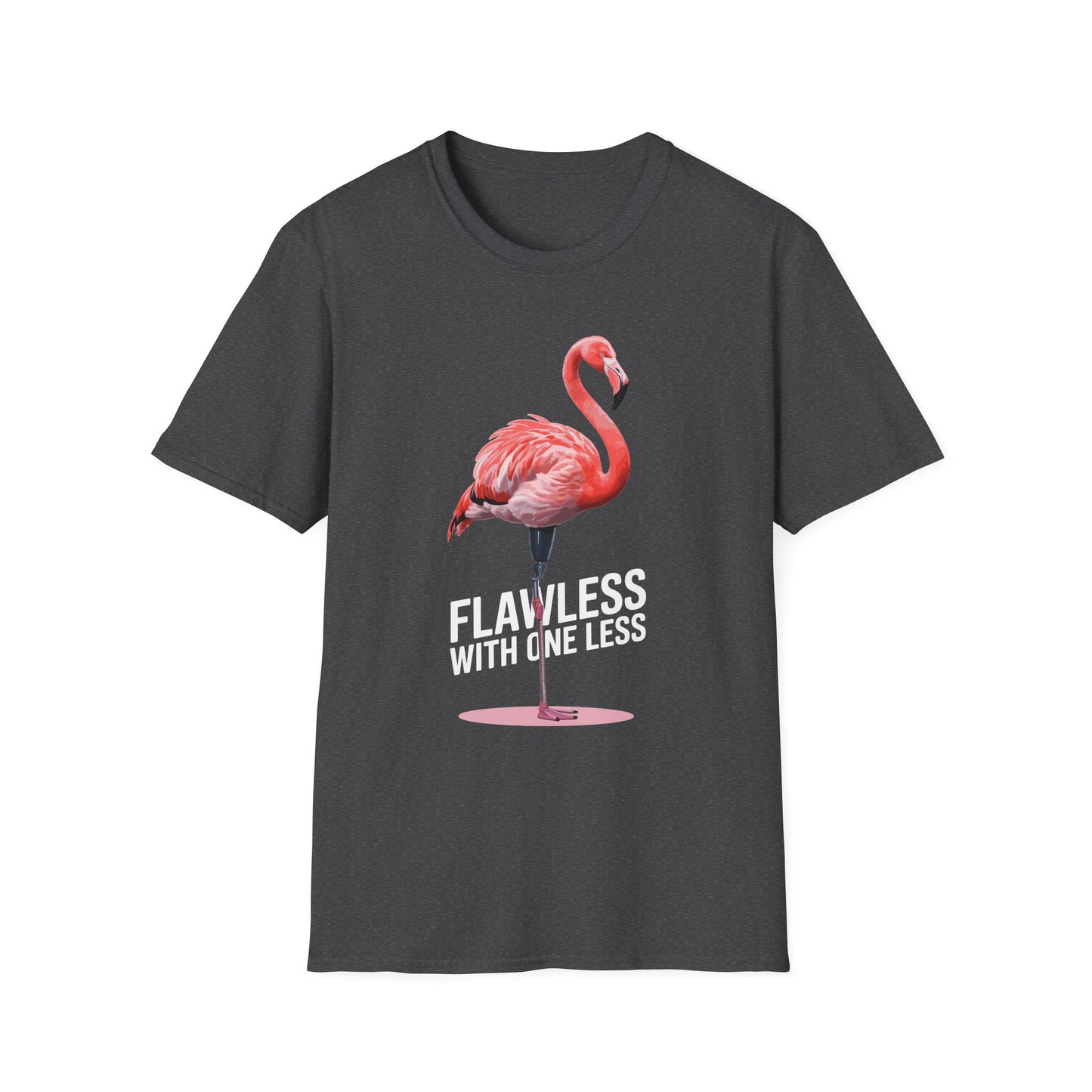 Amputee Humor, Limb Loss Awareness Tee,   Flaming Teeb