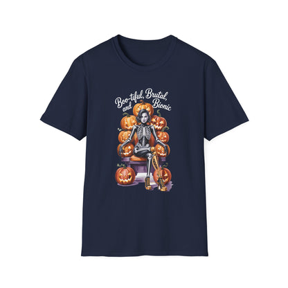 Amputee Humor, Limb Loss Awareness Tee,   Bootiful Brutal Bionic V2b