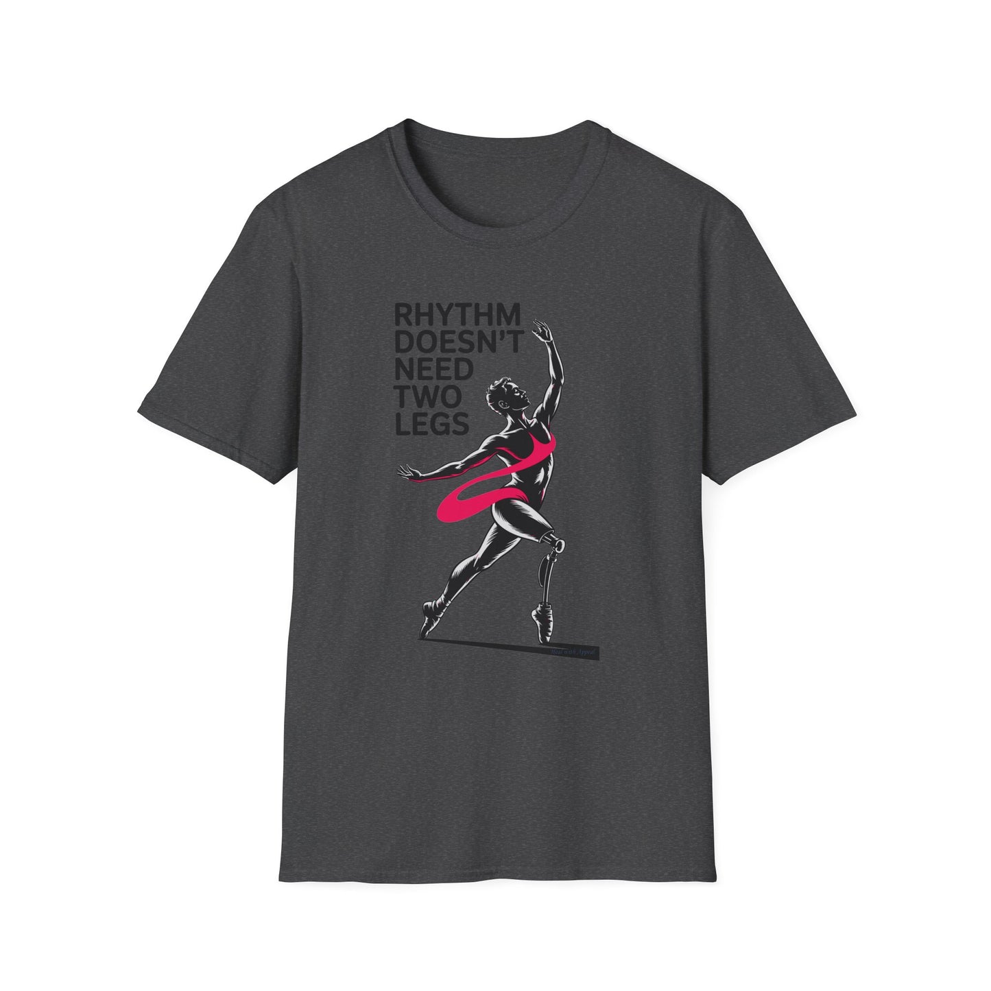 Amputee Humor, Limb Loss Awareness Tee,   Inspirational Amputee Dancer V2