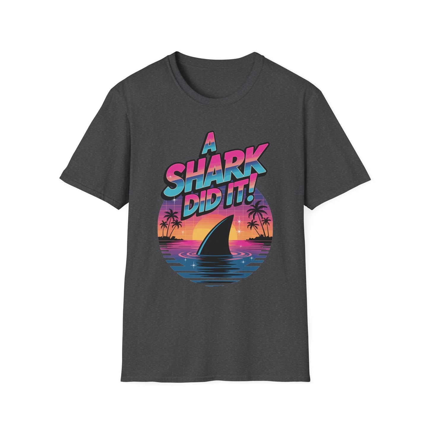 Amputee Humor, Limb Loss Awareness Tee,   A Shark Did It V4