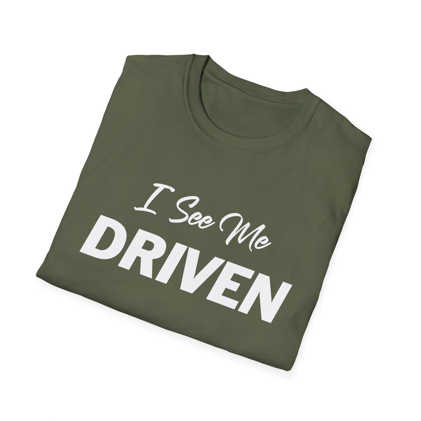 Amputee Humor, Limb Loss Awareness Tee,   I See Me Driven V1 Blk Print
