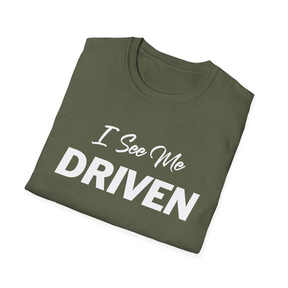 Amputee Humor, Limb Loss Awareness Tee,   I See Me Driven V1 Blk Print