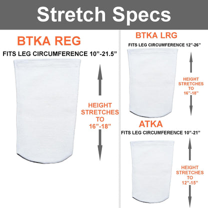 Prosthetic Sleeve "Looking At 2 Legged Freak V1",Stump Sock, Prosthetic Limb Sock