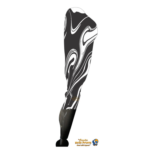 Abstract BW swirls V1 BOOT
