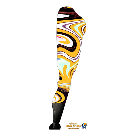 Abstract gold swirls V2 BOOT