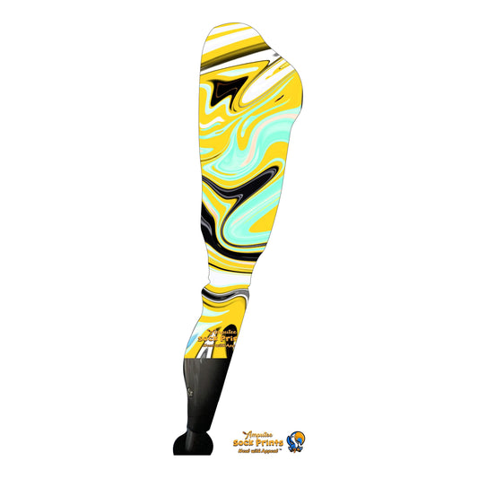 Abstract gold swirls v1 BOOT
