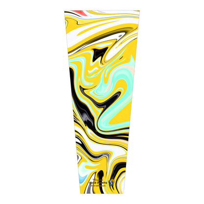 Abstract gold swirls v1 SLEEVE XXL mockup