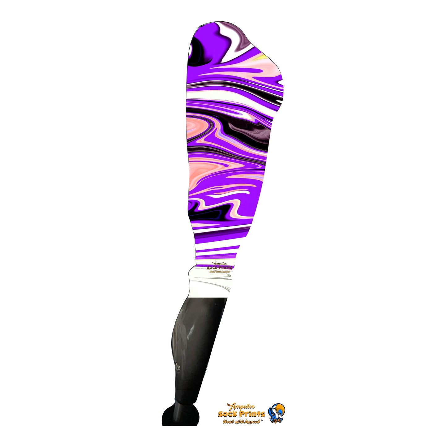 Abstract purple swirls v1 BOOT