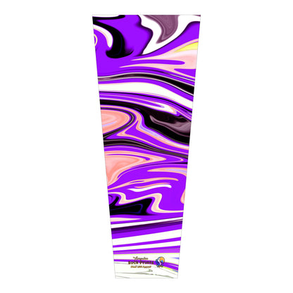 Abstract purple swirls v1 SLEEVE XXL Mockup