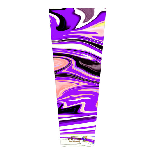 Abstract purple swirls v1 SLEEVE XXL Mockup