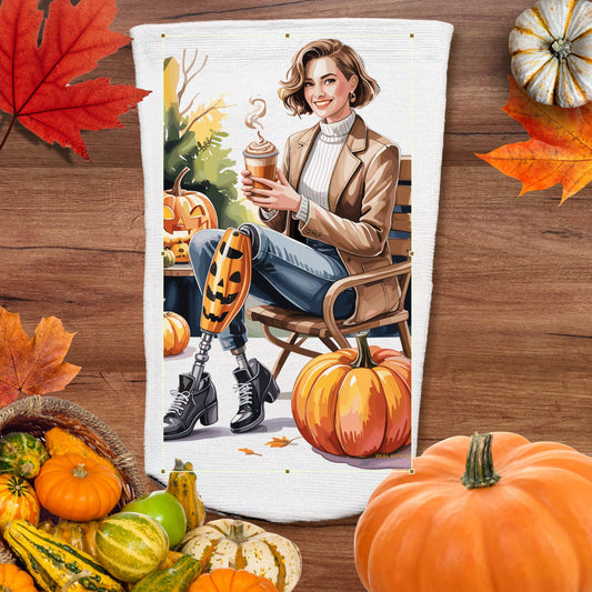 Halloween Amputee Socks – Autumn Vibes Amputee V1 | 3ply Stump Sock