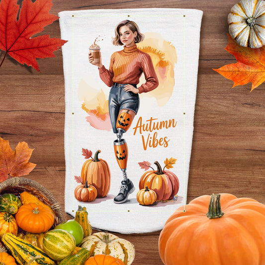 Halloween Amputee Socks – Autumn Vibes Amputee V2 | 3ply Stump Sock