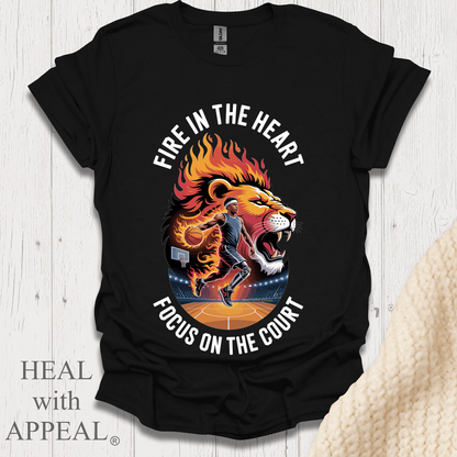 Fire In The Heart V2b - Black