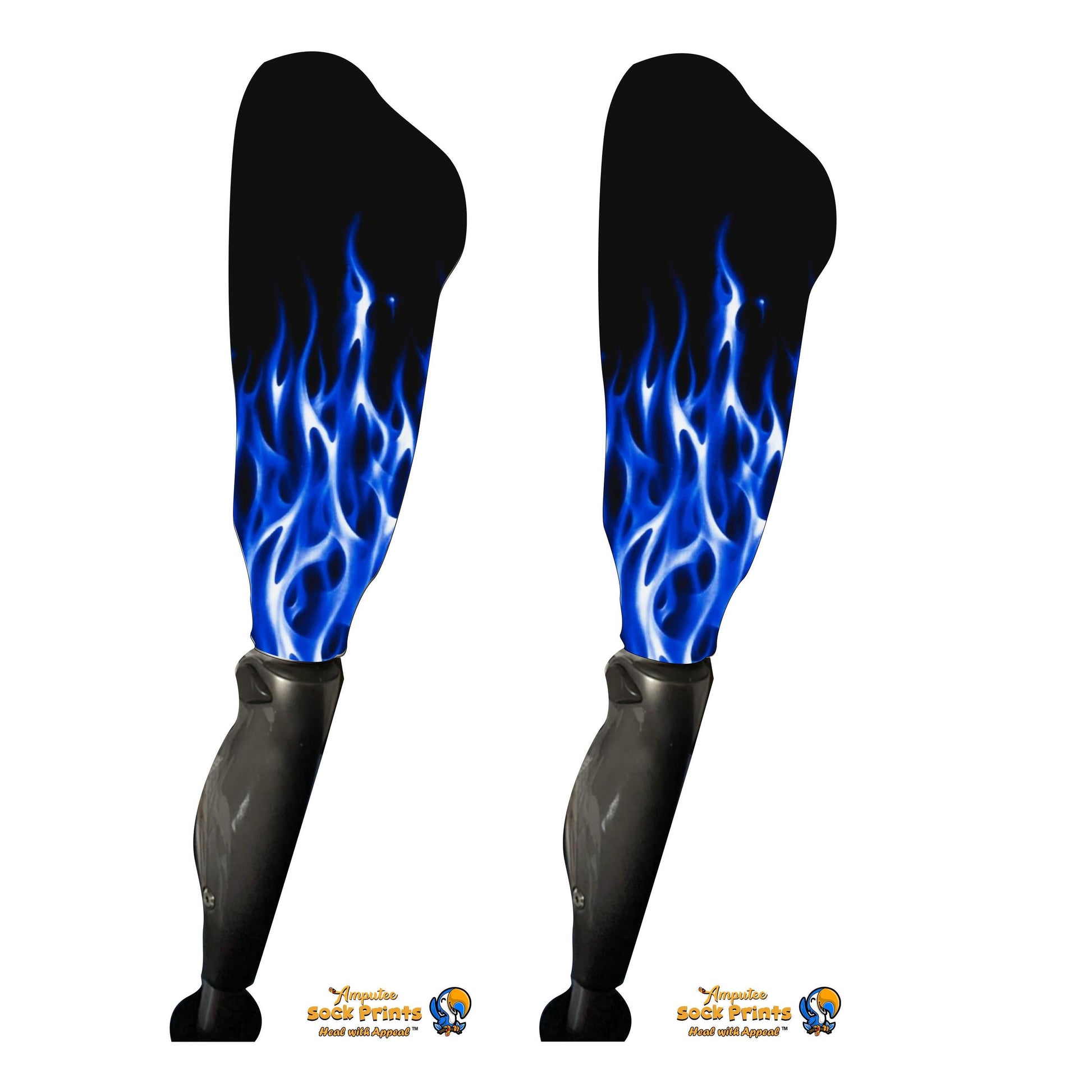 Blue Flames V1 BOOT PAIR