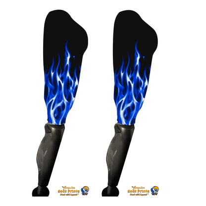 Blue Flames V1 BOOT PAIR