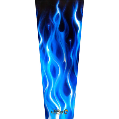 Blue Flames V2 SLEEVE xxl
