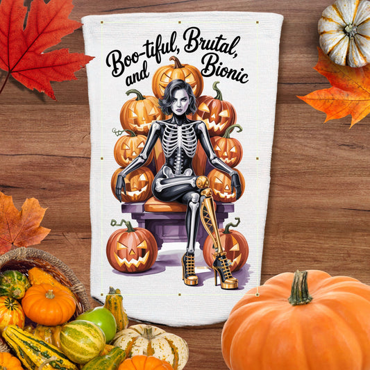 Halloween Amputee Socks – Bootiful Brutal Bionic V2 | 3ply Stump Sock