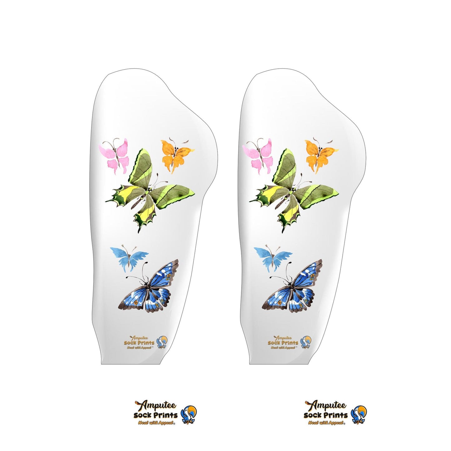 Butterfly Montage 003 V3 BOOT PAIR Mockup