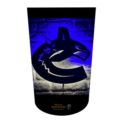 canucks ice hockey stump sock