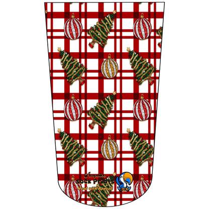 Christmas Gold Tree Sash V1