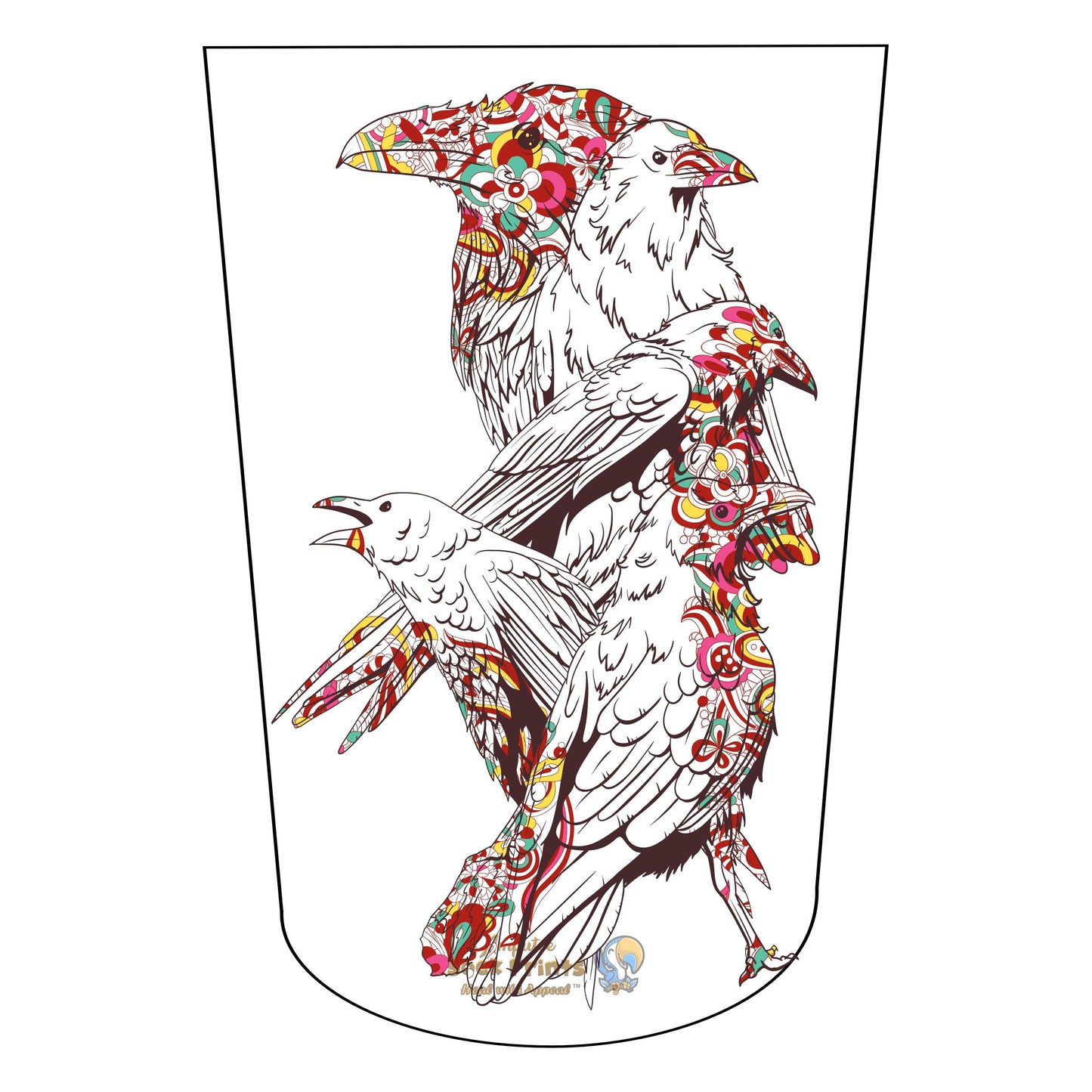 Crow birds V1 BTKA REG Mockup