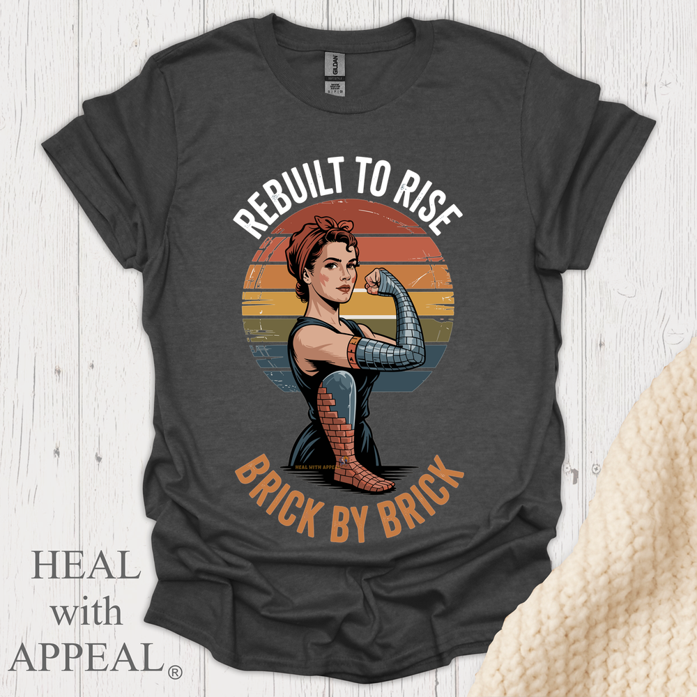 Rebuilt To Rise V1b - Dark Heather