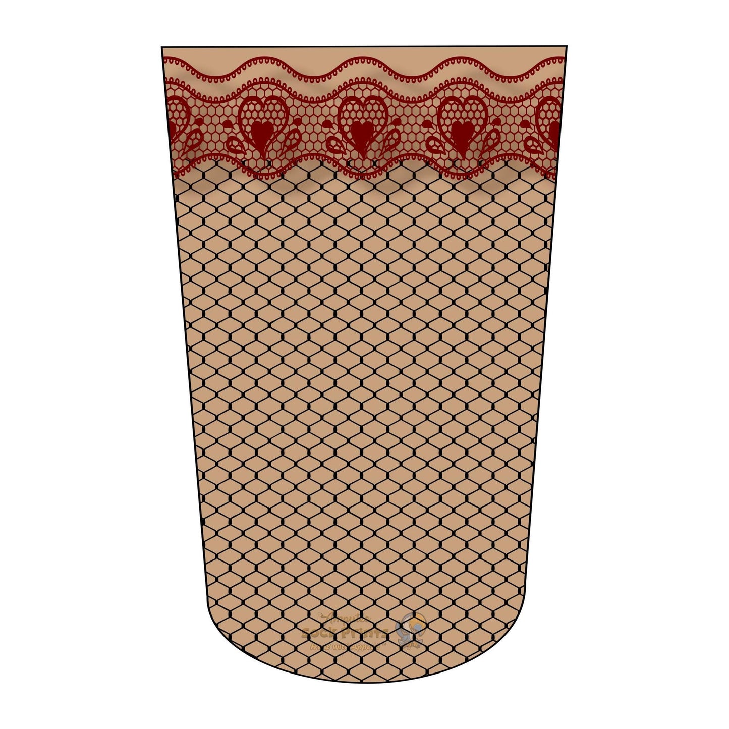 Fishnet Stocking Caramel Skin Color V2