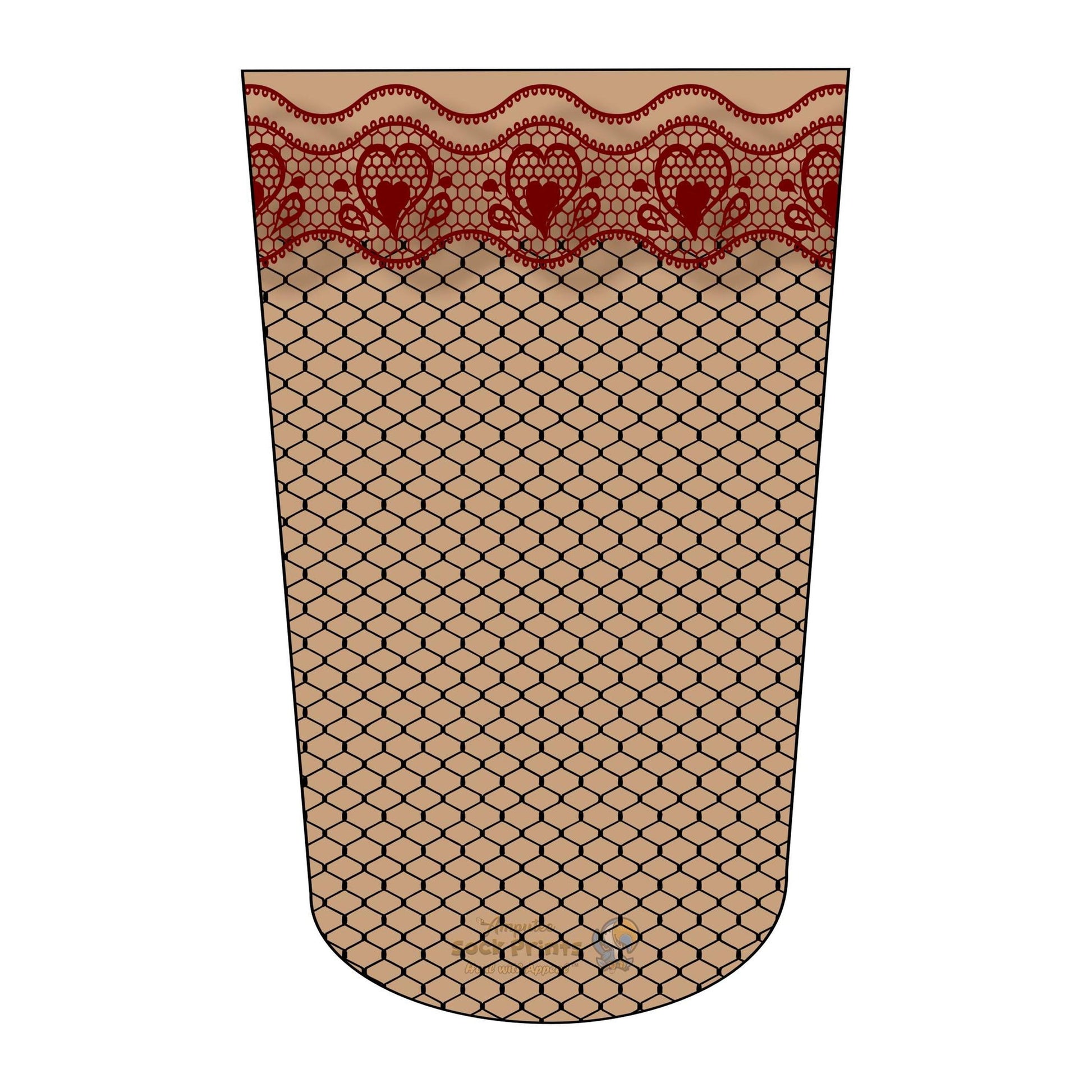 Fishnet Stocking Caramel Skin Color V2