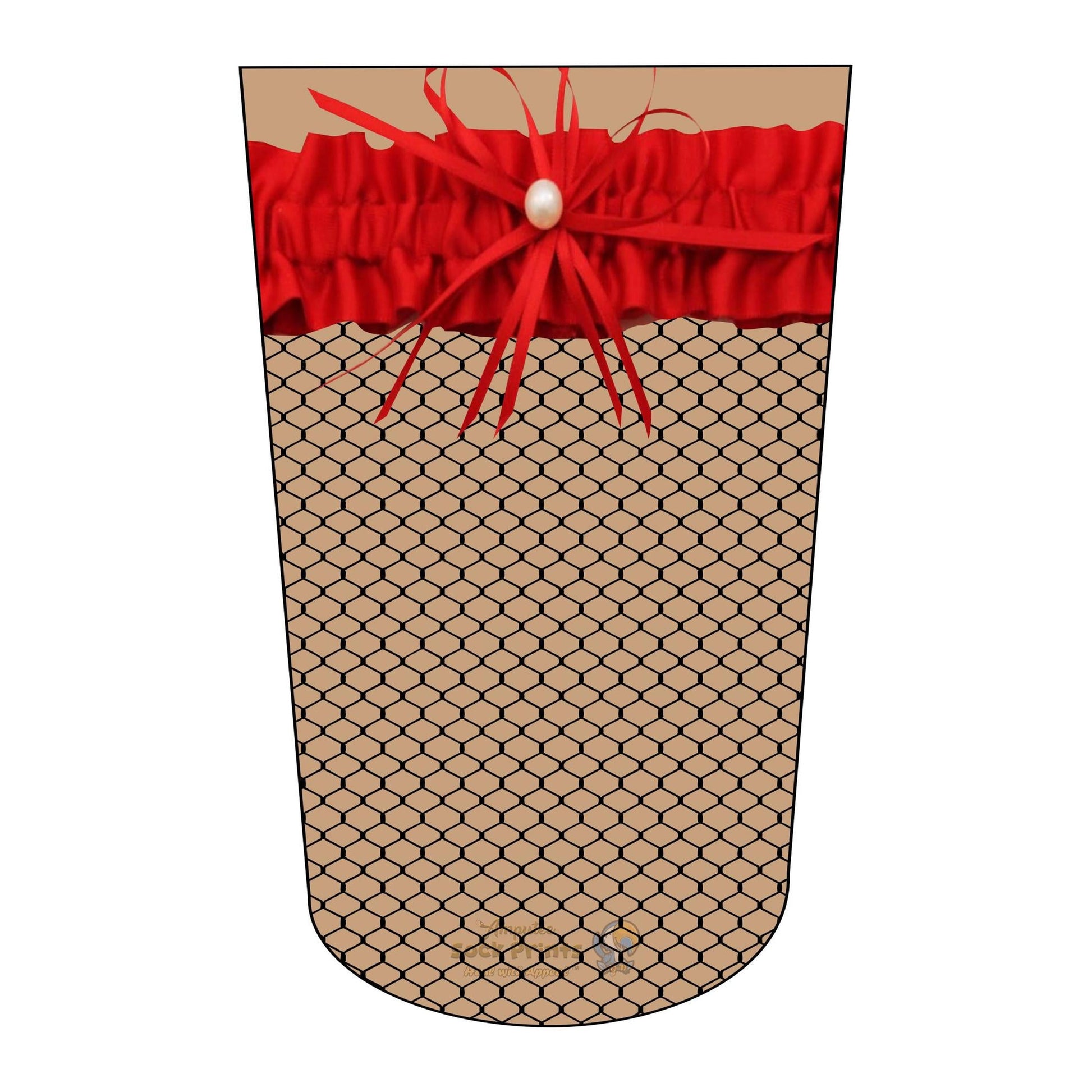 Fishnet Stocking Caramel Skin Color V4