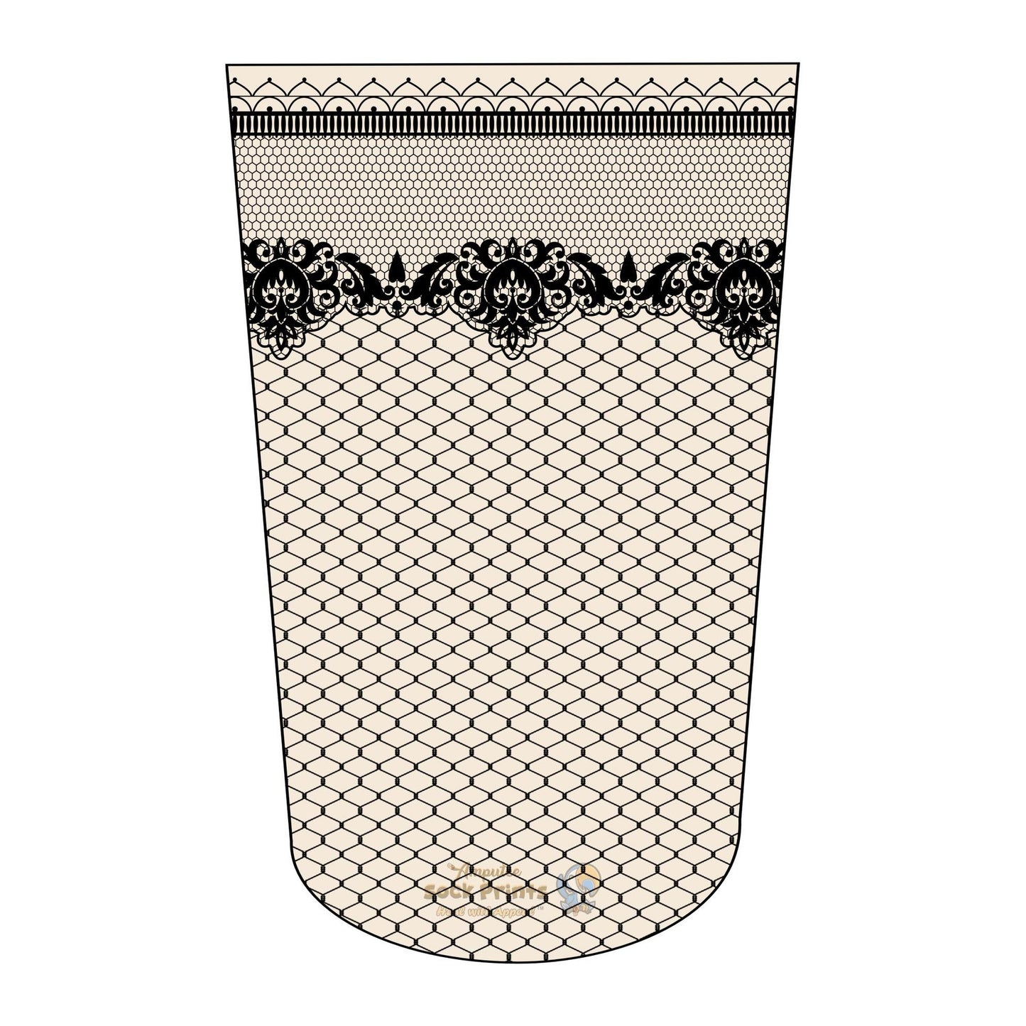 Fishnet Stocking Light Skin Color V1