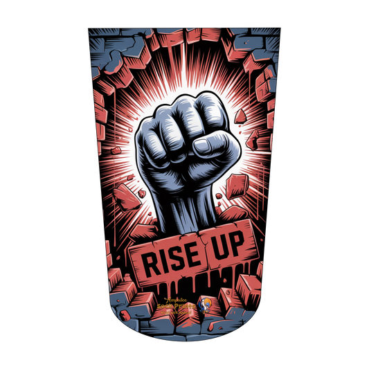 Amputee sock, Fist through wall V2 BTKA