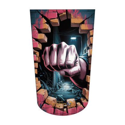 Amputee sock, Fist through wall V3 BTKA
