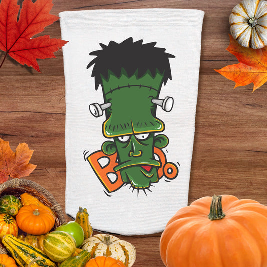 Halloween Amputee Socks – Frankenstein Head | 3ply Stump Sock