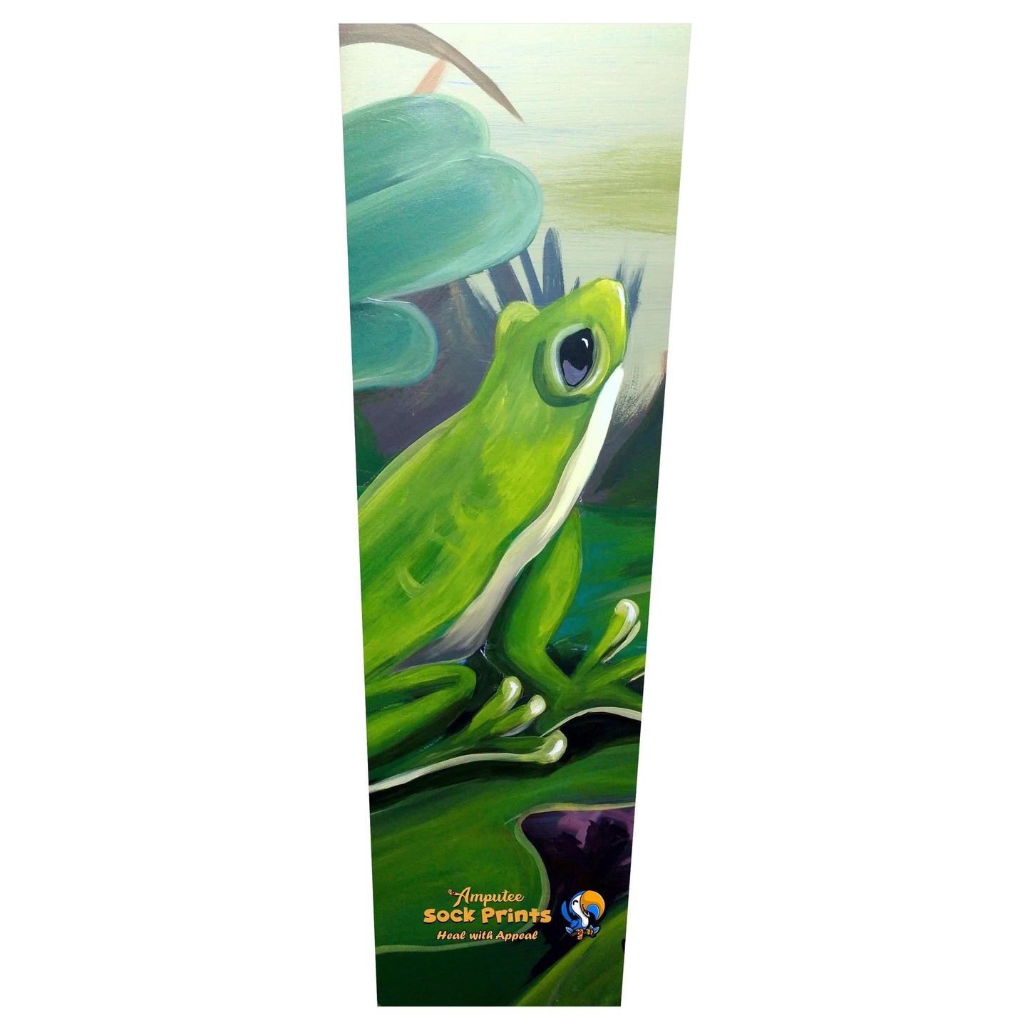 Green Frog on lily pad SLEEVE