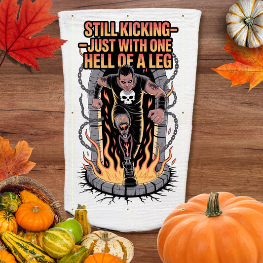 Halloween Amputee Socks – Hello Of A Leg V1 | 3ply Stump Sock
