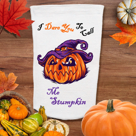 Halloween Amputee Socks – I Dare You To Call Me Stumpkin V1 | 3ply Stump Sock