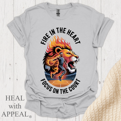 Fire In The Heart V2b - Ice Grey