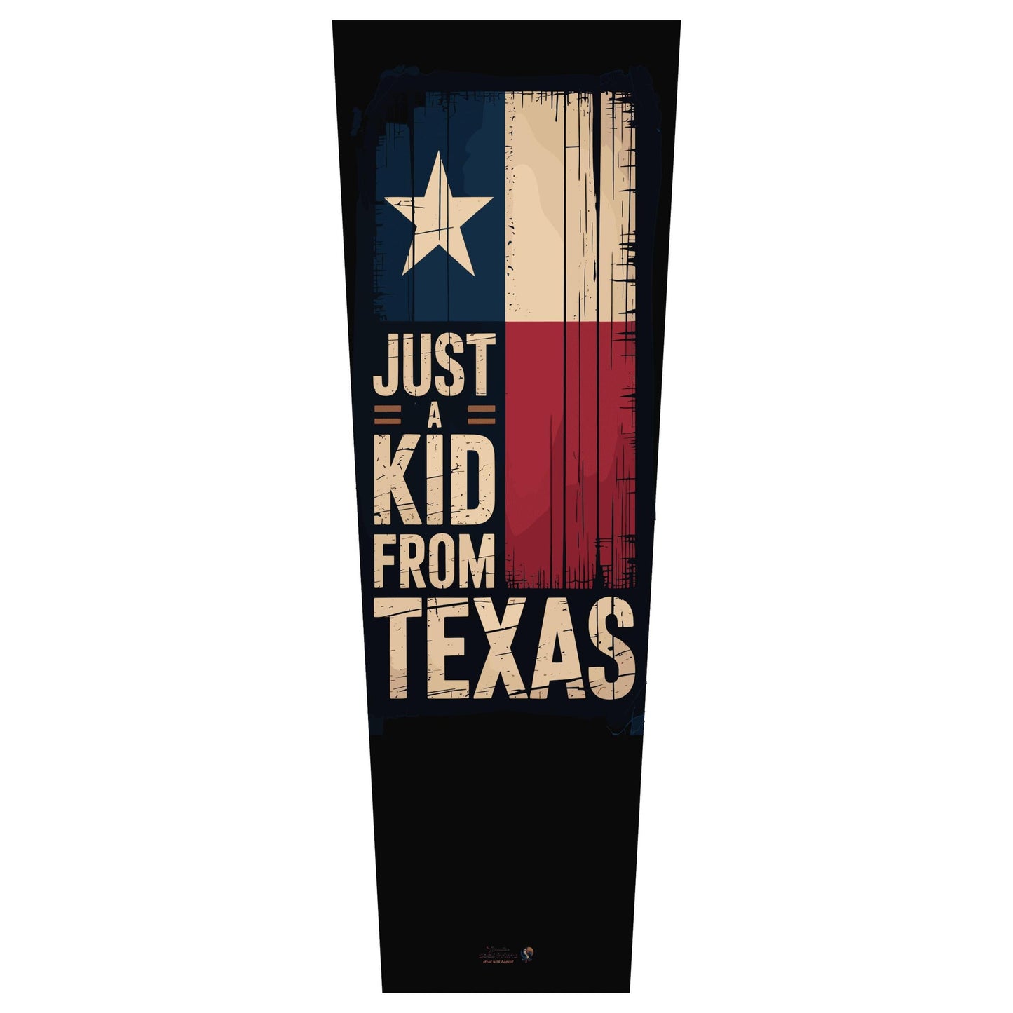 Prosthetic Sleeve, Just a kid from texas V1, Sleeve Art